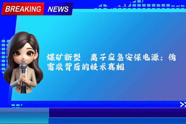 煤矿新型锂离子应急安保电源：伪需求背后的技术真相