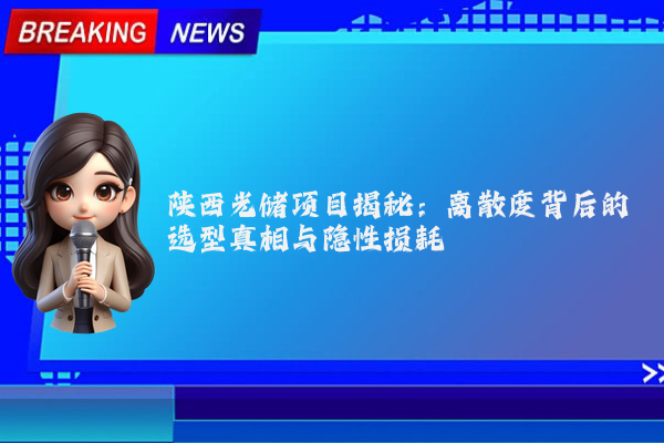 陕西光储项目揭秘：离散度背后的选型真相与隐性损耗