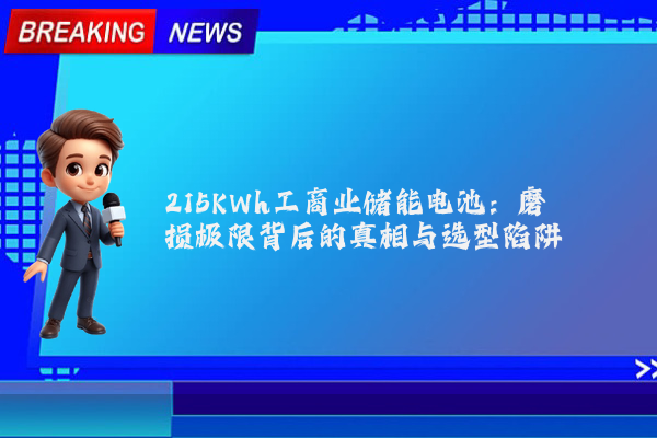 215KWh工商业储能电池：磨损极限背后的真相与选型陷阱